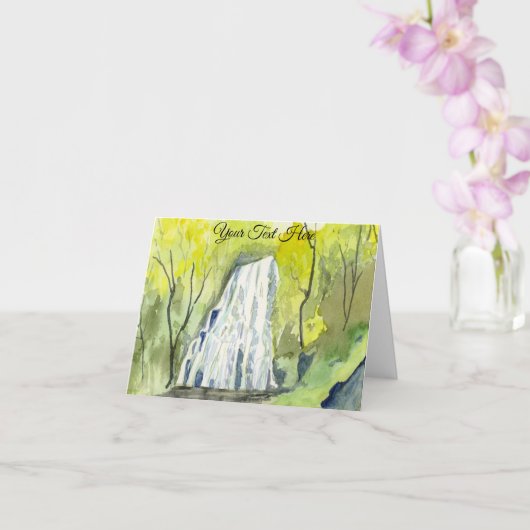 Crabtree Herfsten Kaart (Orchidee)