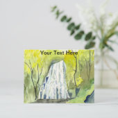 Crabtree-waterval Briefkaart (Staand voorkant)