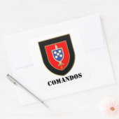 Crachá Comandos Vierkante Sticker (Envelop)
