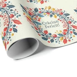 Cracium fericit - Roemeens - driekleurige vlag - w Cadeaupapier