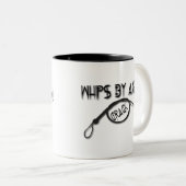 Crack Dealer Coffee Cup Tweekleurige Koffiemok (Voorkant rechts)