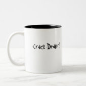 Crack Dealer Coffee Cup Tweekleurige Koffiemok (Links)