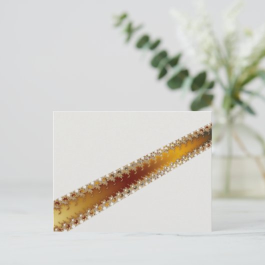 Crack - Fractaal Briefkaart (Staand voorkant)