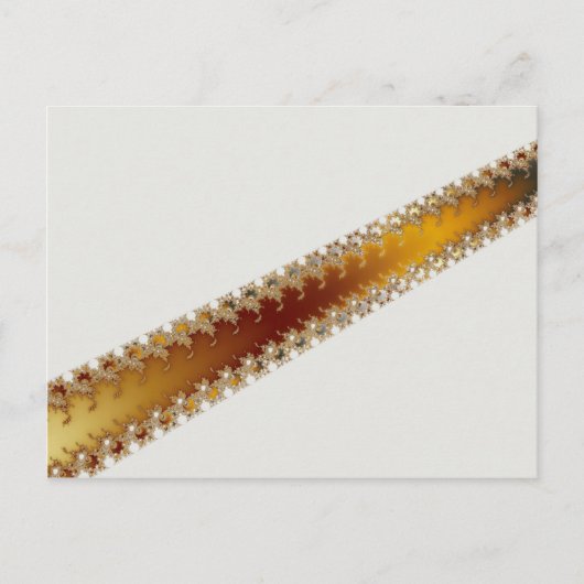 Crack - Fractaal Briefkaart (Voorkant)