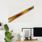 Crack - Fractal Poster (Thuiskantoor)