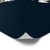 Crack in de wand van het Poster van het Venster (Hoek)