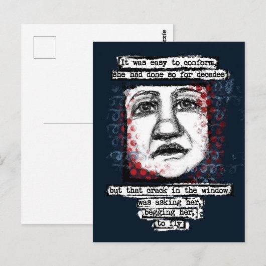 Crack in het Briefkaart Venster (Voorkant / Achterkant)