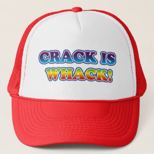 Crack is Whack Trucker Pet