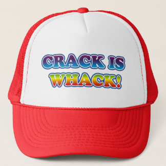 Crack is Whack Trucker Pet