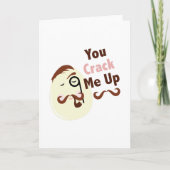 Crack me Up Feestdagen Kaart (Voorkant)