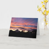 CRACK 'O DAWN' ORIGINELE FOTOGRAFIE KAART (Gele Bloem)