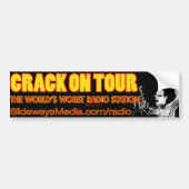 Crack On Tour Radio Bumpersticker (Voorkant)