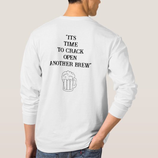 Crack open een ander brouwsel shirt (Achterkant)
