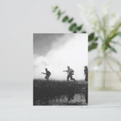 Crack-troepen van het Vietnamese leger in gevechts Briefkaart (Staand voorkant)