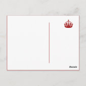 Crack Up and Run Amok Briefkaart (Achterkant)