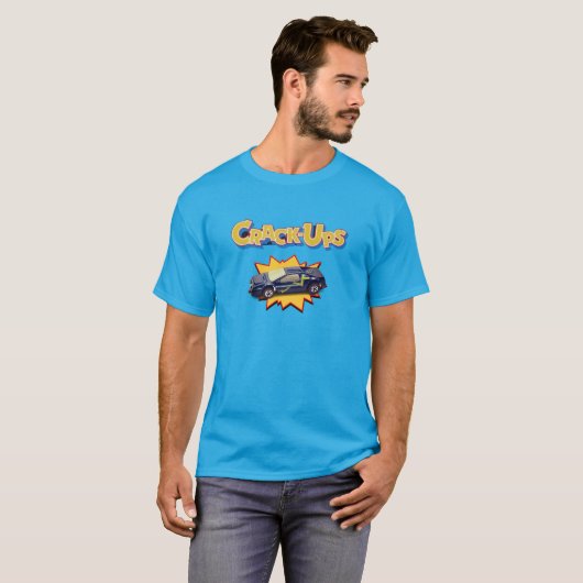 Crack-ups 80s diecast T-Shirt (Voorkant volledig)