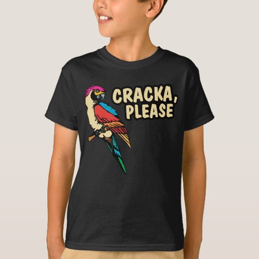 Cracka alsjeblieft t-shirt (Voorkant)