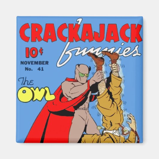 Crackajack Funnies Magneet (Voorkant)