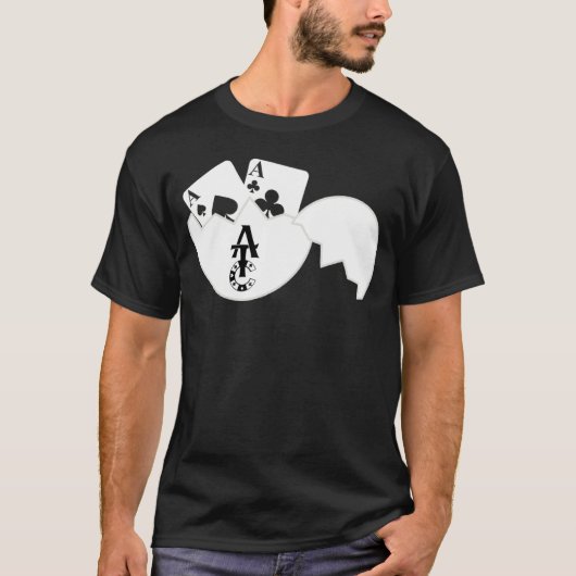 Cracked Aces T-shirt (Voorkant)