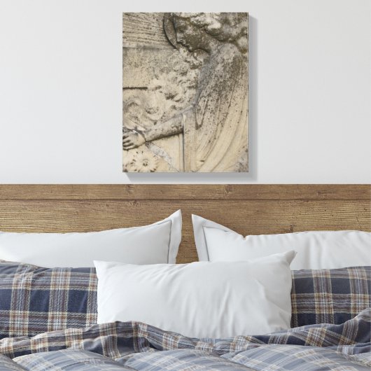 Cracked Angel Canvas Afdruk (Insitu (Slaapkamer))