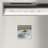 cracked broken teacup inspirational  Magnet (Insitu (Vaatwasser))