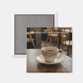 cracked broken teacup inspirational Magnet (Voorkant / Achterkant)
