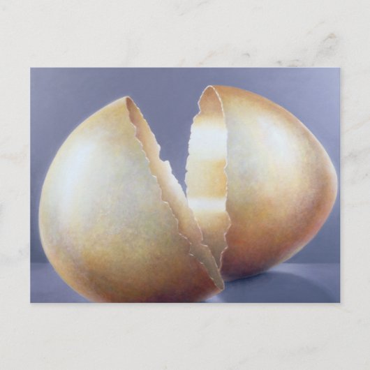 Cracked Bronze Age Egg Briefkaart (Voorkant)