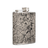 Cracked Earth Cool Dirt Textuur Heupfles (Rechts)