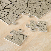 Cracked Earth Cool Textern Legpuzzel (Zijkant)