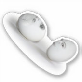 Cracked Egg and a Wink Sticker (Voorkant)