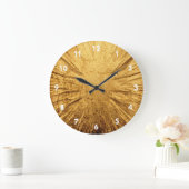 Cracked gold clock grote klok (Huis)