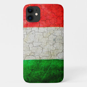 Cracked Italy vlag Case-Mate iPhone Case