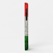 Cracked Italy vlag Case-Mate iPhone Case (Achterkant/links)