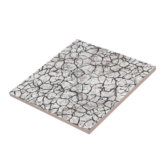 Cracked Marble Digital Pattern Tegeltje (Zijkant)