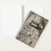 Cracked Pavement Bullet Journal Spiral Notitieboek (Binnen)