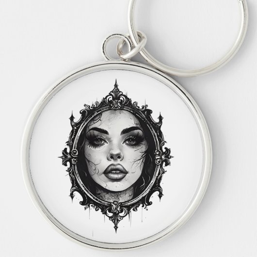 Cracked Reflection Sleutelhanger (Voorkant)