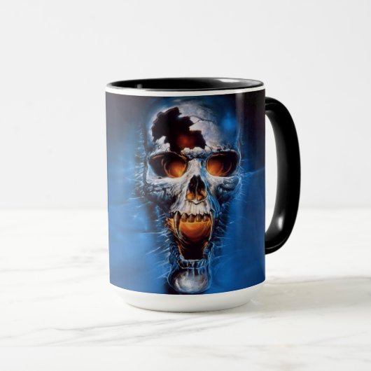 Cracked Skull Mok (Voorkant rechts)