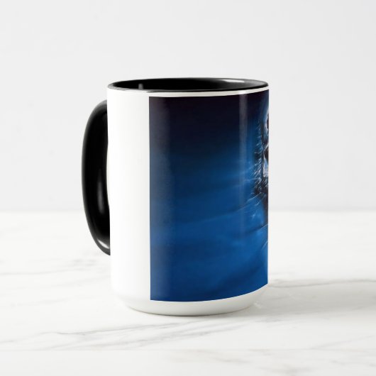 Cracked Skull Mok (Voorkant links)