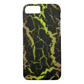 Cracked Space Lava - Purple/Lime Case-Mate iPhone Case (Achterkant)