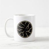 Cracked Surface Graphics Classic Mug Koffiemok (Links)
