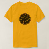 Cracked Surface Graphics T-Shirt (Design voorkant)