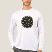 Cracked Surface Graphics Tri-Blend Shirt (Voorkant volledig)