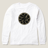 Cracked Surface Graphics Tri-Blend Shirt (Voorkant)