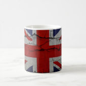 Cracked Union Jack, Britse Mok voor vlaggenkoffie (Center)