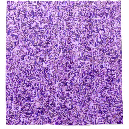 Cracked Violet Shower Curtain Douchegordijn (Voorkant)