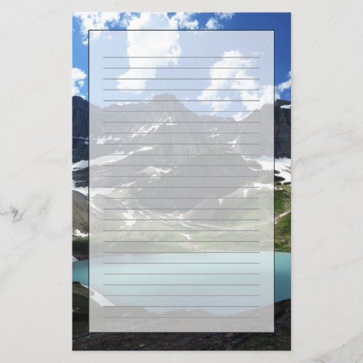 Cracker Lake Briefpapier (Voorkant)