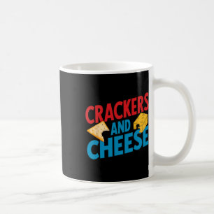 Crackers en kaas overeenkomend met Halloween Cou Koffiemok