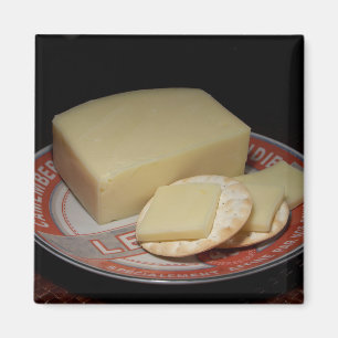 Crackers en kazen magneet