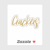 Crackers Opslag Sticker (Vel)