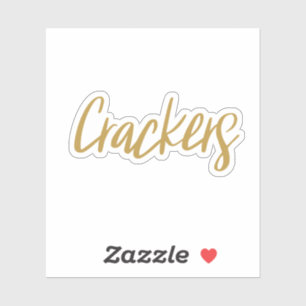Crackers Opslag Sticker